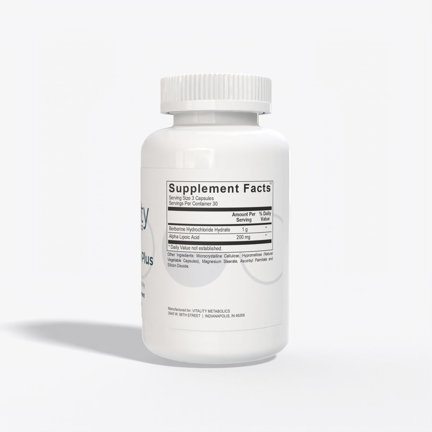Berberine Plus Supplement Facts