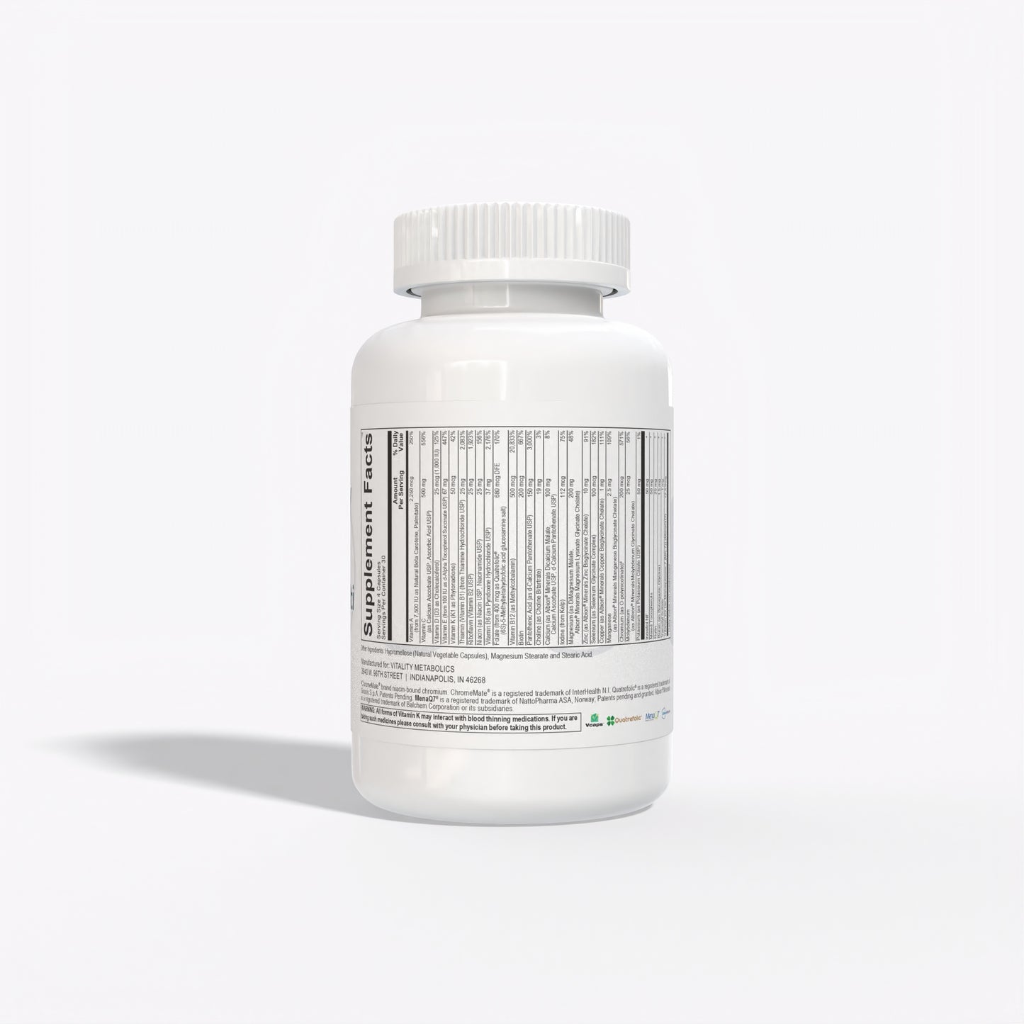 Essential Multi Supplement Facts