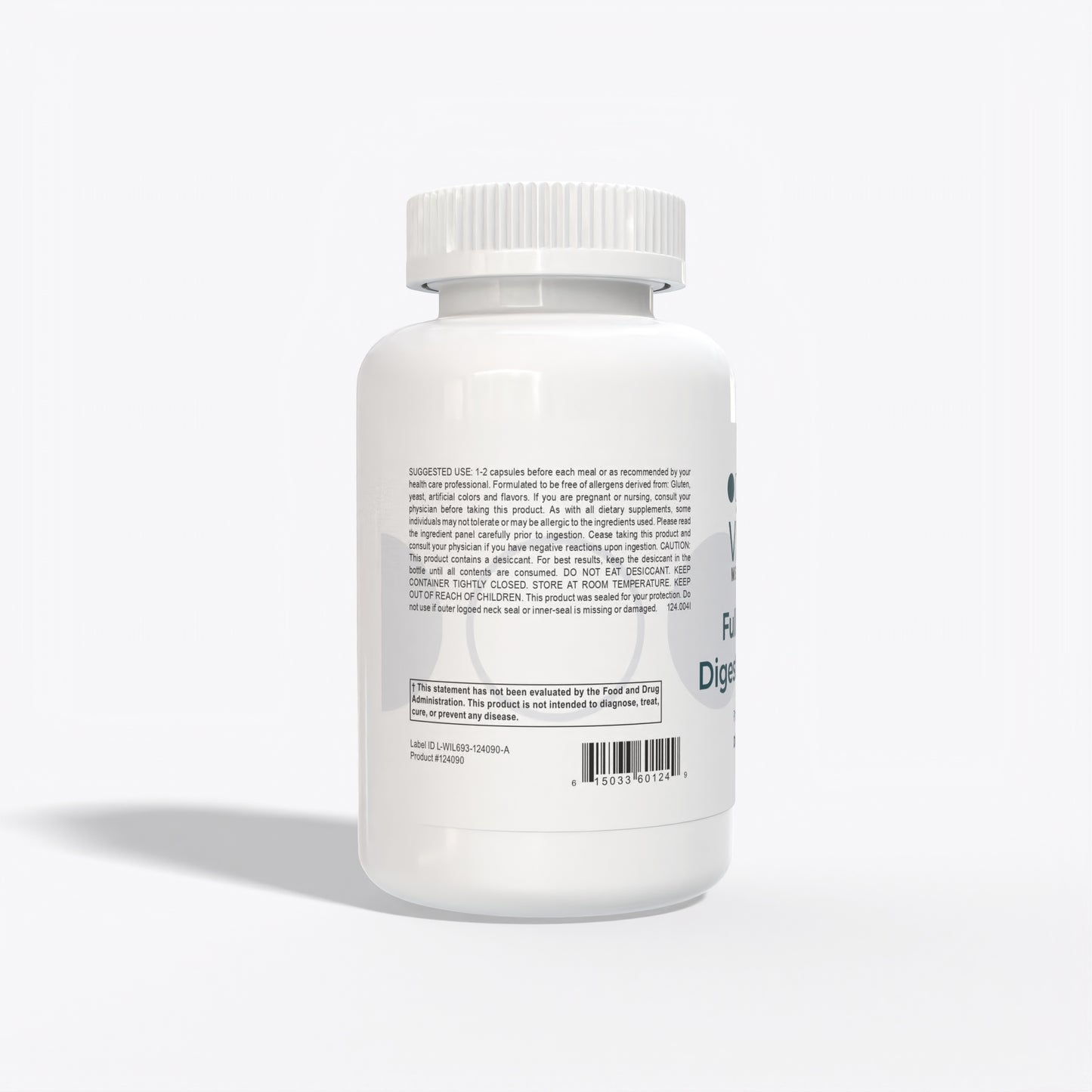 Full Spectrum Digestive Enzymes Suggested Use