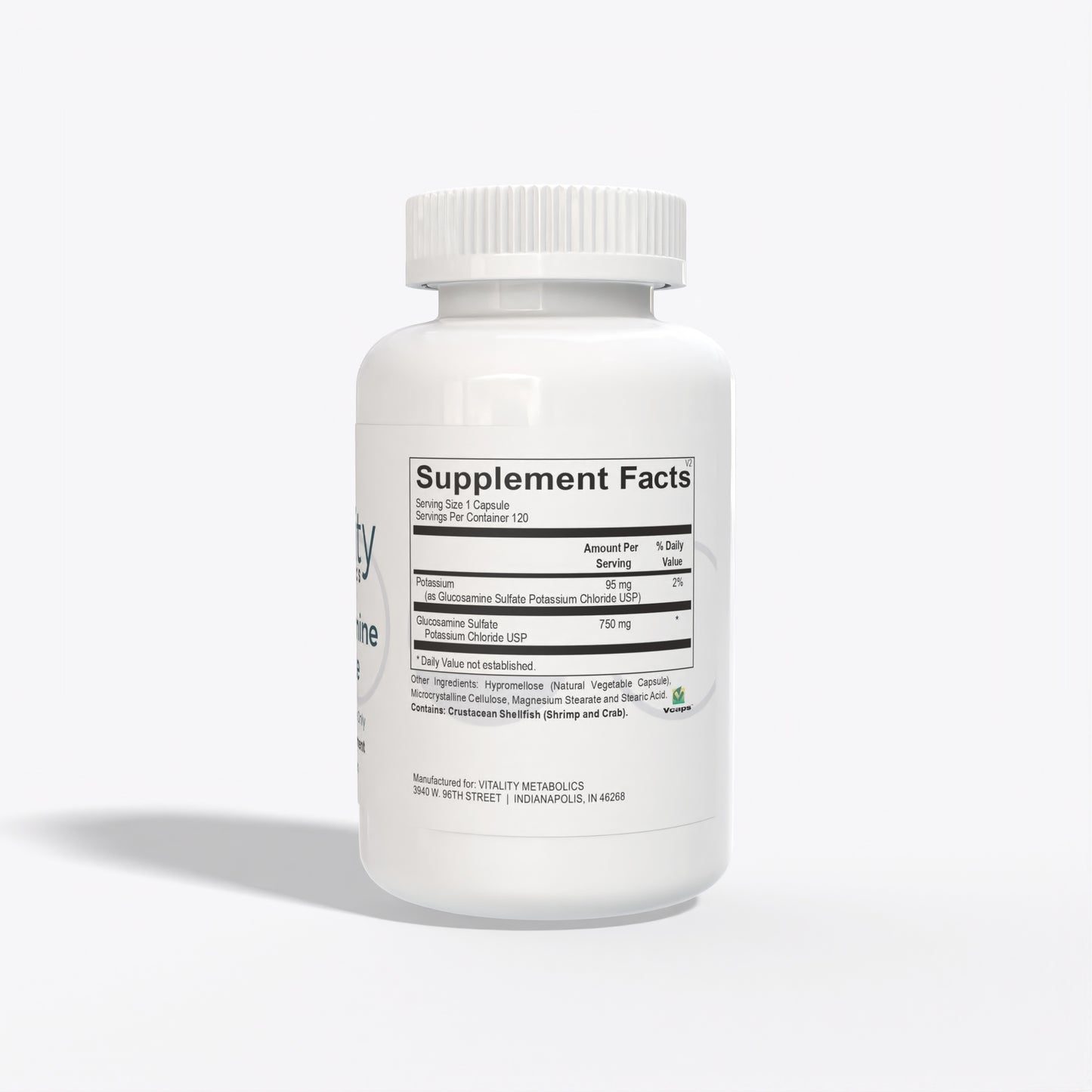 Glucosamine Sulfate Supplement Facts