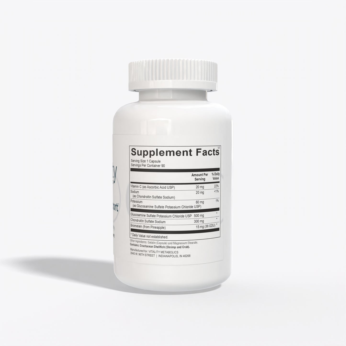 Joint Support Supplement Facts