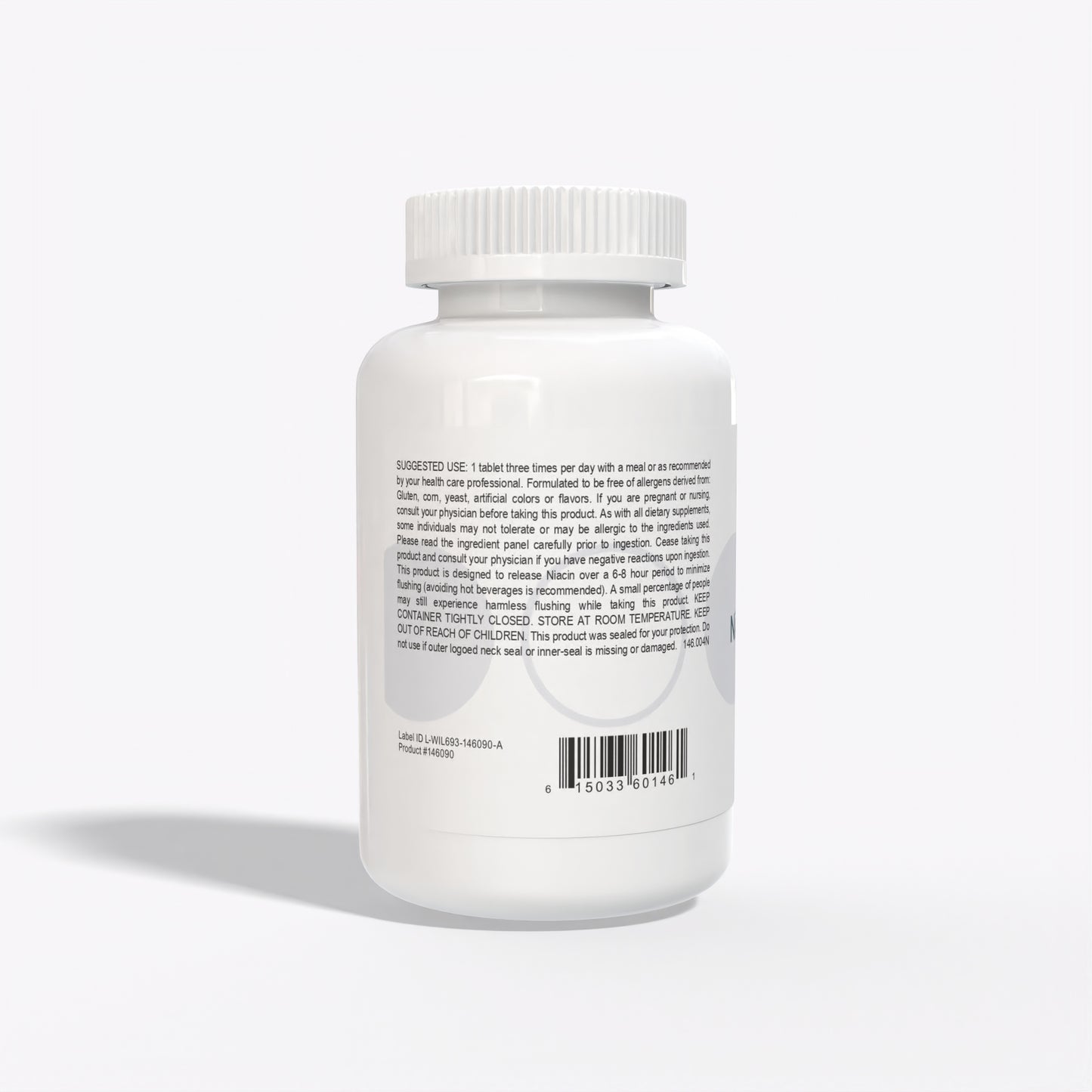 Niacin Sustained Release Suggested Use