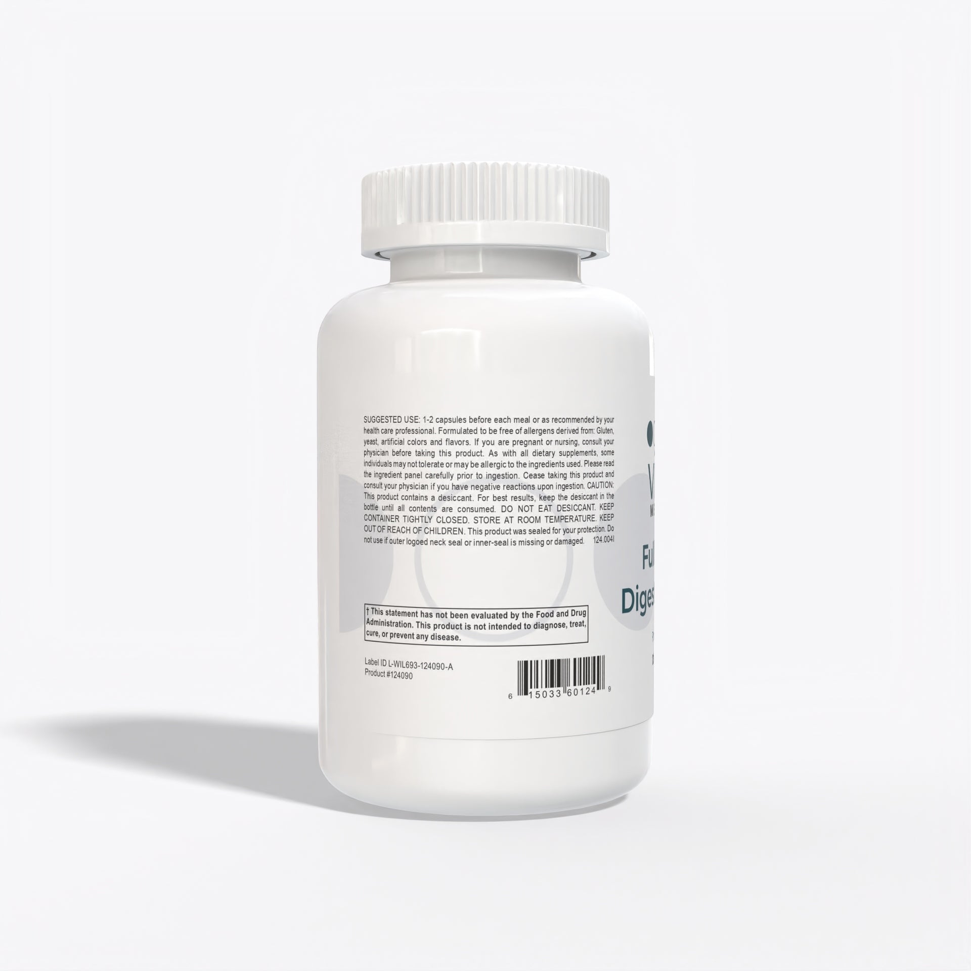 Full Spectrum Digestive Enzymes Suggested Use